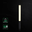 24W(3400Lm) LED dārza stabiņveida gaismeklis, V-TAC VT-10181, SMD, 140Lm/W, IP44, IK08, melns, 60x60x800mm, 360°, 2 gadu garantija, silti balta gaisma 3000K