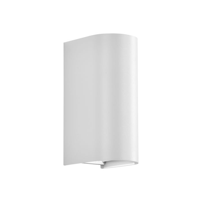 10W(1250Lm) LED āra sienas gaismeklis, V-TAC VT-120113-W, SMD, 125Lm/W, IP65, IK06, balts, cilindrisks, 71x96x171mm, regulējams 0–90°, 2 gadu garantija, 3in1 gaisma 2700K/3200K/4000K