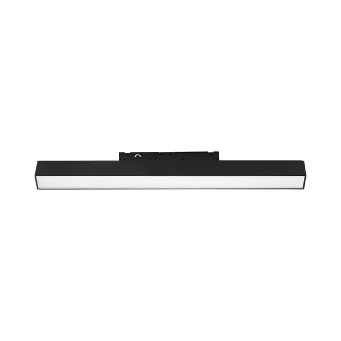 10W LED magnētiskais lineārais flood gaismeklis, 48V, V-TAC VT-41026, IP20, melns, silti balta gaisma 3000K