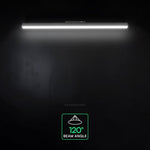 20W LED magnētiskais lineārais flood gaismeklis, 48V, V-TAC VT-41027, IP20, melns, silti balta gaisma 3000K