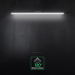 28W LED magnētiskais lineārais flood gaismeklis, 48V, V-TAC VT-41036, IP20, melns, neitrāli balta gaisma 4000K