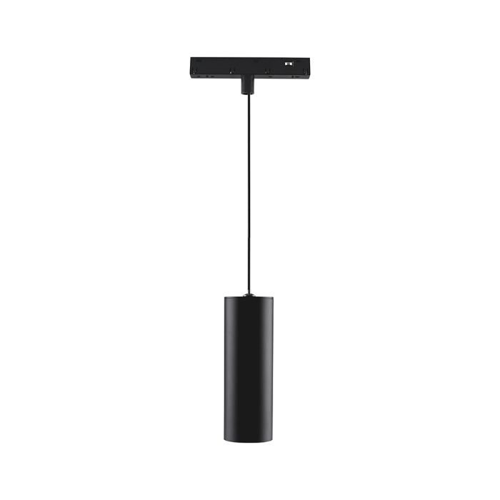 5W LED magnētiskais piekaramais gaismeklis, 48V, V-TAC VT-40006, IP20, melns, auksti balta gaisma 6400K