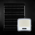 20W LED prožektors ar saules bateriju, 3in1 (3000K/4000K/6500K pārslēdzams), melns panelis, V-TAC, IP65