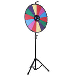 VEVOR 61 cm laimes rats ar trijkāja statīvu, 14 sadaļu sauso marķieru griežamais spēļu rats