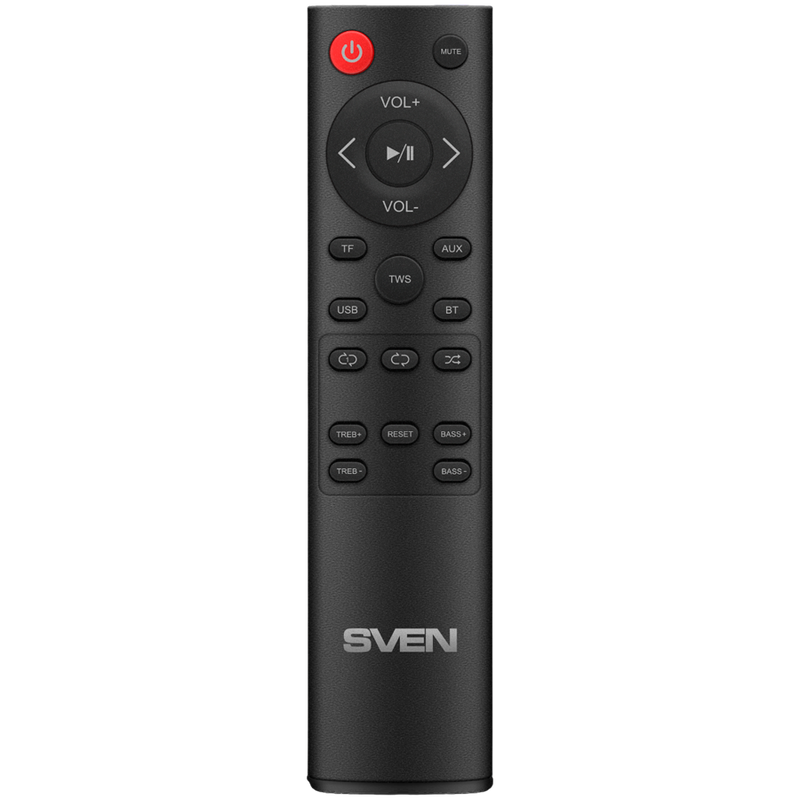 SVEN HA-950 skaļrunis, melns (60W, Bluetooth, USB, Micro SD, pults)