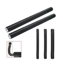 250cm VEVOR sildītāja siltā gaisa izplūdes caurule, melna