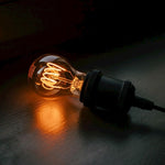 E27 4W(250Lm) LED Filamentlampa, A60, IP20, rökfärgad, varmvitt ljus 2000K
