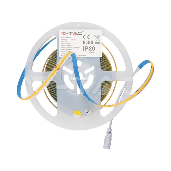 LED lentes komplekts 280 COB, IP20 ar 6400 auksti baltu gaismu (2652+3264)