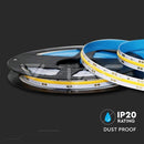 DC:24V LED lentes komplekts 420 COB, IP20 ar 6400K auksti baltu gaismu (2649+3272)