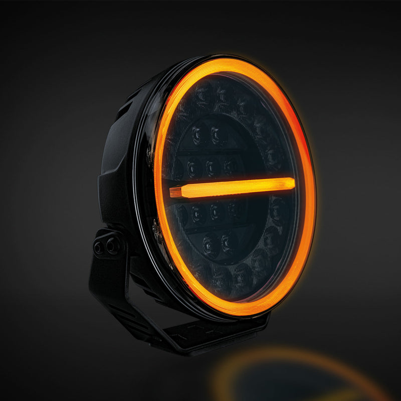 LED külgvalgusti koos hoiatusvalguse funktsiooniga R65(XA2), FIREFLY JUHTIMISVALGUS 9. Pinge 10-48V DC. 16800lm 6000K