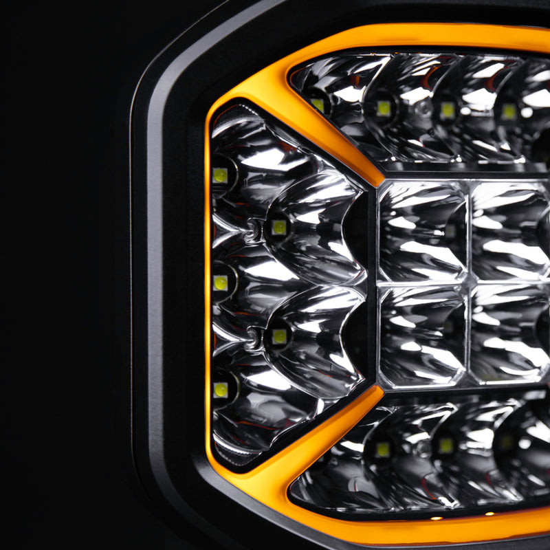 Piegāde 7 dienu laikā! SIBERIA X DRIVING LIGHT 9″ LED tālās gaismas lukturis 10-32V DC 18000 LM. Melns