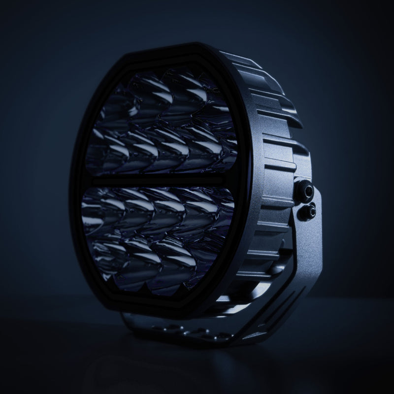 10-32V  12600Lm STRANDS(Zviedrija) premium LED papildlukturis 9″ EB, 3 gadu garantija, auksti balta gaisma 6500K