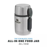 Termoss ēdienu The Stainless Steel All-In-One Food Jar 0,53L nerūsējošais tērauds