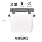 Aukstuma kaste The Cold-For-Days Outdoor Cooler 28,3L balta