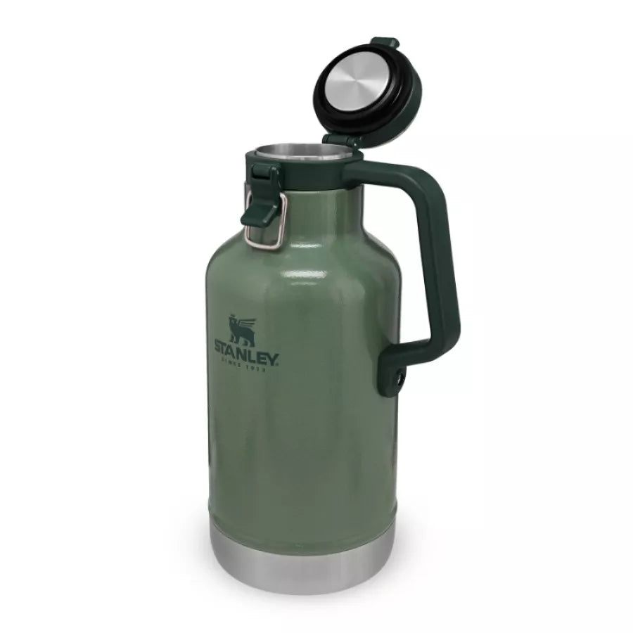 Alus krūka Stanley The Easy-Pour Growler Classic 1,9L zaļa