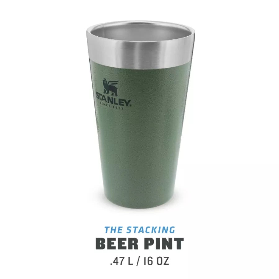 Alus krūze The Stacking Tumbler 0,47L zaļa