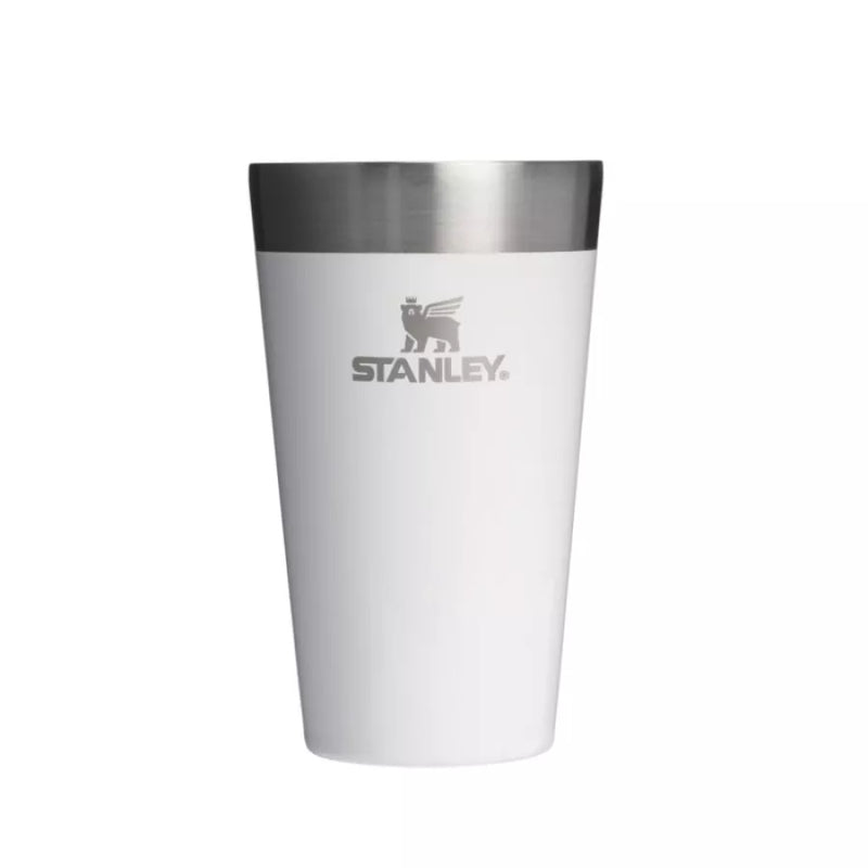 Alus krūze The Stacking Tumbler 0,47L glancēti balta