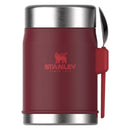 Termoss ēdienu The Legendary Food Jar + Spork 0,4L tumši sarkans