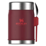 Termoss ēdienu The Legendary Food Jar + Spork 0,4L tumši sarkans