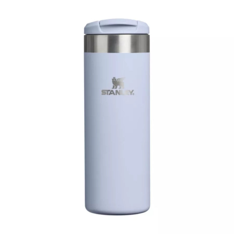 STANLEY The AeroLight Transit Mug termokrūze, 0,47l, nerūsējošais tērauds, dubultsienu vakuuma izolācija, necaurlaidīgs vāciņš ar fiksatoru, gaiši zila