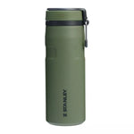 Termopudele The IceFlow Bottle Twist Flip 0,47L tumši zaļa