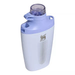 Termopudele ar plecu siksnu The Stanley Cross Bottle 0,68L gaiši zila