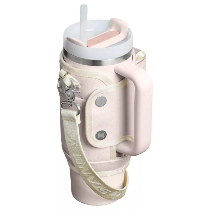 Pārnēsāšanas somiņa termokrūzei ar salmiņu The All-Day Quencher Carry-All 0,89L gaiši rozā