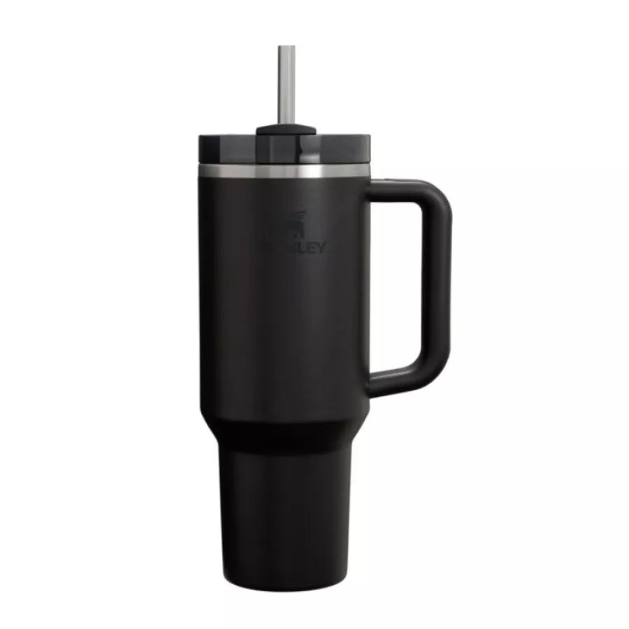 Termokrūze ar salmiņu The Quencher H2.O FlowState Tumbler 1.18L melna 2.0