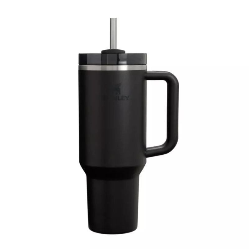 Termokrūze ar salmiņu The Quencher H2.O FlowState Tumbler 1.18L melna 2.0