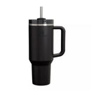 Termokrūze ar salmiņu The Quencher H2.O FlowState Tumbler 1.18L melna 2.0