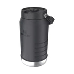 Termopudele ar salmiņu The IceFlow Flip Straw 2.0 Jug 1,90L melna 2.0