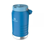 Termopudele ar salmiņu The IceFlow Flip Straw 2.0 Jug 1,90L zila 2.0