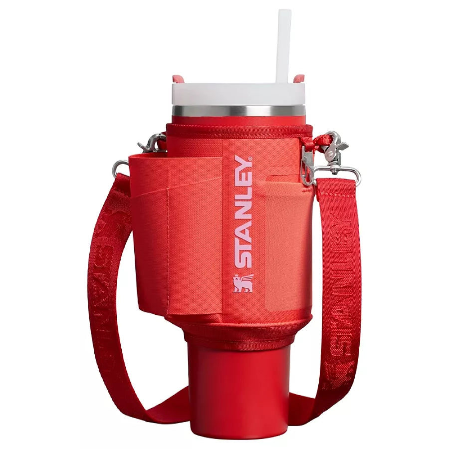 Pārnēsāšanas somiņa termokrūzei ar salmiņu The All-Day Quencher Carry-All 1,18L koraļu sarkanoranža