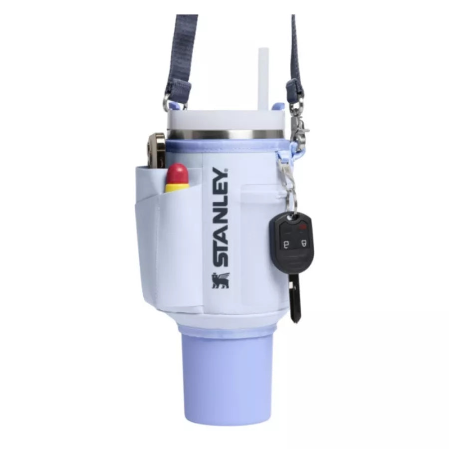 Pārnēsāšanas somiņa termokrūzei ar salmiņu The All-Day Quencher Carry-All 1,18L gaiši zila