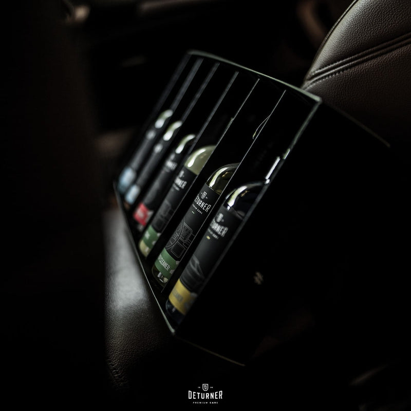 DETURNER DETAILING SET - autode puhastuskomplekt 6x250ml. Komplekti kuuluvad sisepuhastusvahend, interjööri kaitsevahend, rehvipoolaine, keraamiline vaha, klaaspuhastusvahend ja nanovaha.