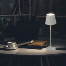 3W(70Lm) LED-bordslampa, V-TAC, IP20, vit, dimbar, 5V 1A, 105x390mm, varmvitt ljus 3000K