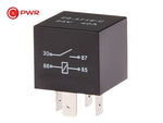 Relay with 24 V control voltage