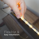 15W/m LED V-TAC SMART tape set RGB + 3in1, 5m, IP65, compatible with Amazon Alexa and Google Home applications, dimmable