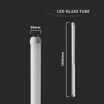 T8 18W(1850Lm) LED dienasgaismas spuldze, V-TAC, IP20, 120cm, G13, neitrāli balta gaisma 4000K