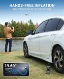 AVAPOW AP18 portatīvais riepu kompresors 8000 mAh maksimālais darba spiediens 10 BAR