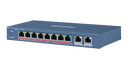 Komutators Hikvision DS-3E0310HP-E 8-port 10/100Mbps PoE 110WUnmanaged Desktop