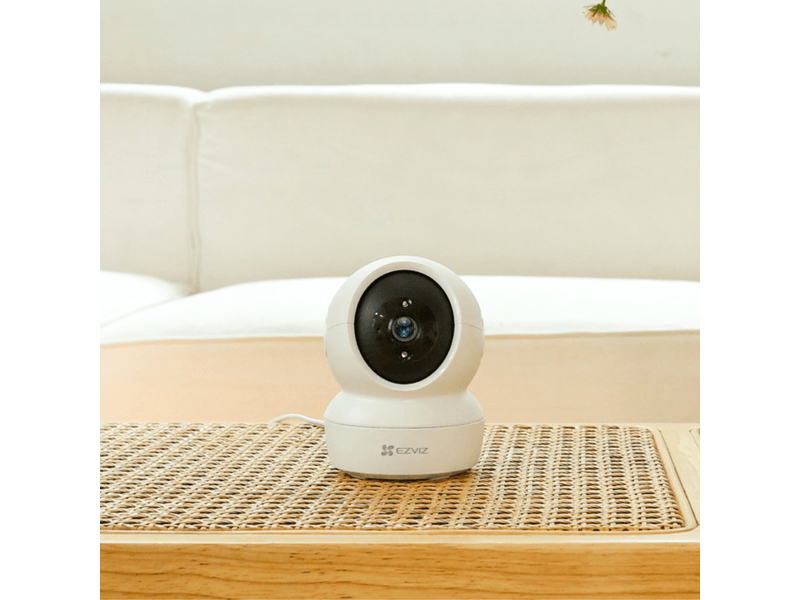 EZVIZ H6c Pro 3MP grozāma Wi-Fi kamera, Type-C, balta