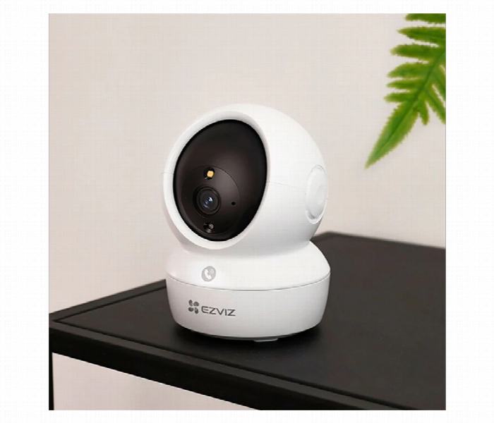 EZVIZ H6c Pro 3MP grozāma Wi-Fi kamera, Type-C, balta