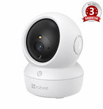 EZVIZ H6c Pro 3MP grozāma Wi-Fi kamera, Type-C, balta