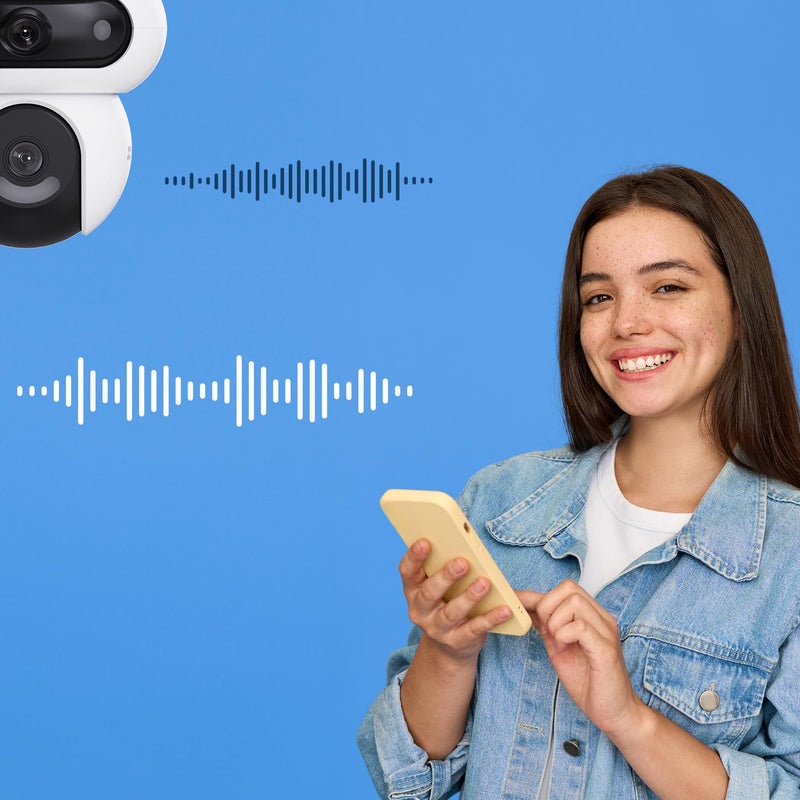 EZVIZ HB90/SP āra WiFi PT kamera (4MP+4MP) ar akumulatoru un 8W saules paneli