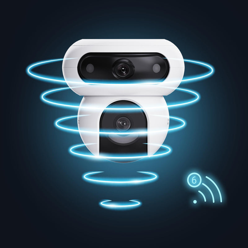 EZVIZ HB90/SP āra WiFi PT kamera (4MP+4MP) ar akumulatoru un 8W saules paneli