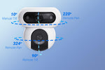 EZVIZ HB90/SP PT välikaamera (4MP+4MP) koos aku ja 8W päikesepaneeliga