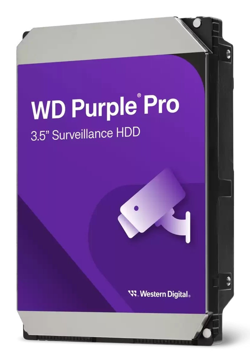 Western Digital Purple WD122PURP 12TB 3,5″ SATA HDD, 7200rpm, 512MB