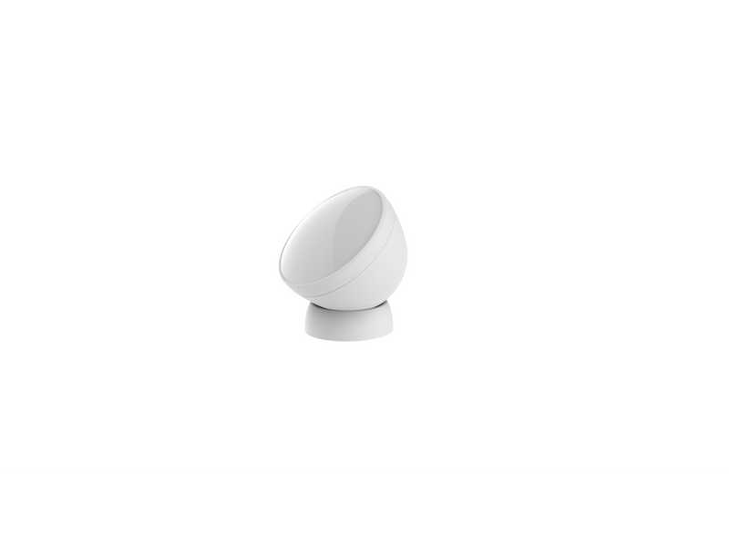 EZVIZ T1C bezvadu PIR kustības sensors ar 7 m darbības attālumu, 90° noteikšanas leņķi un ZigBee 3.0, balts