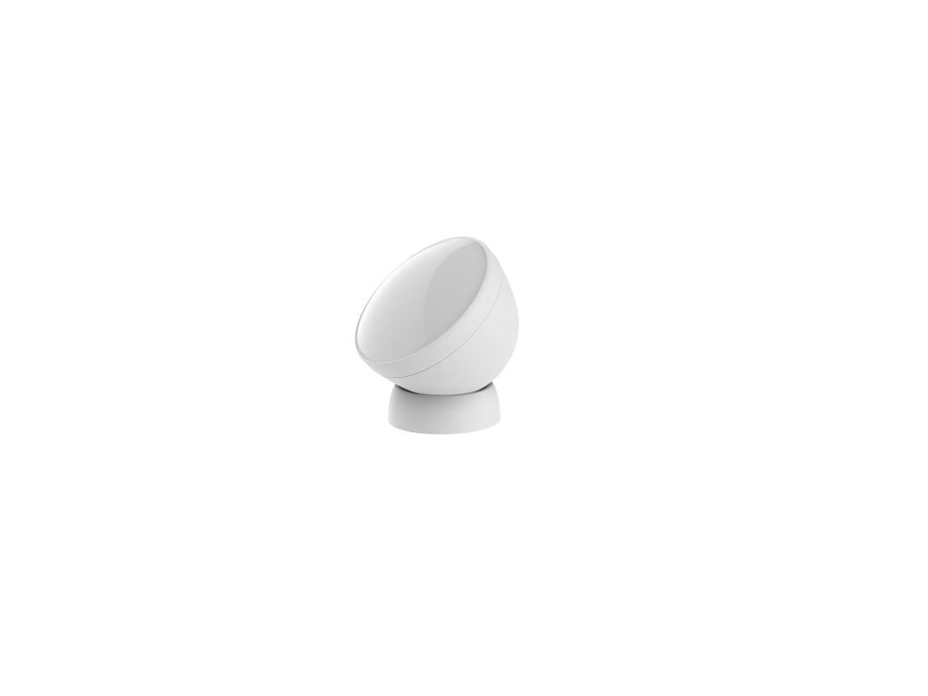 EZVIZ T1C bezvadu PIR kustības sensors ar 7 m darbības attālumu, 90° noteikšanas leņķi un ZigBee 3.0, balts